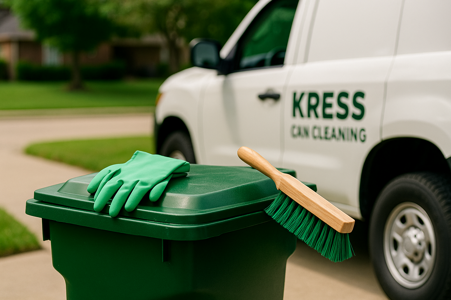 Kress Can Cleaning branded image