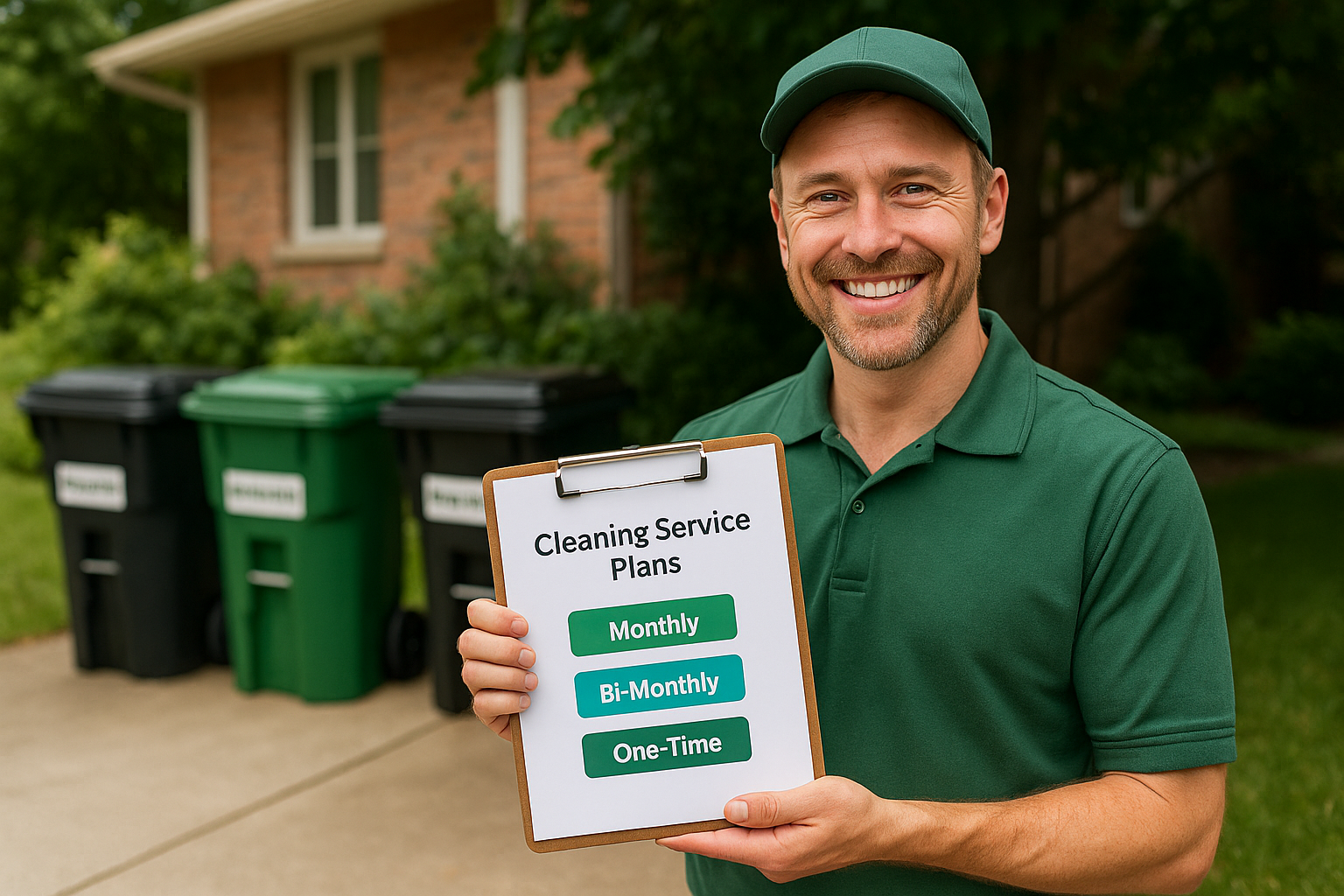 Pricing visual of service plans